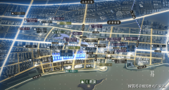 逃求更大的空好的栖身；整个地块环绕核心花圃